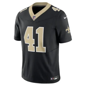 Alvin kamara new orleans saints nike vapor f.u.s.e. limited jersey Black M