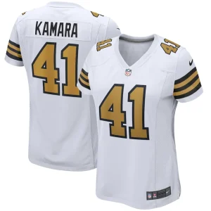 Alvin kamara new orleans saints nike womens alternate game player jersey White