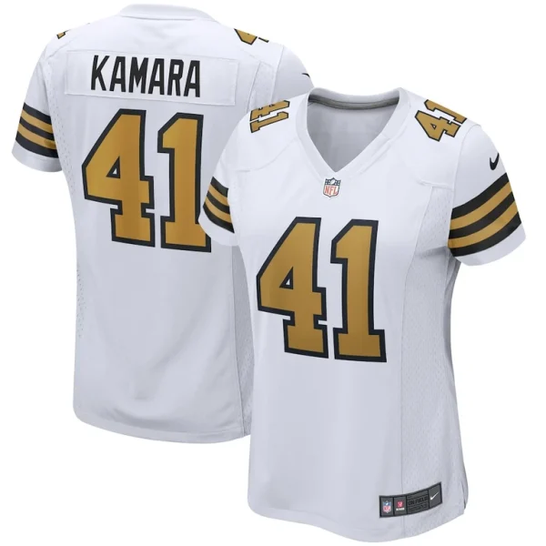 Alvin kamara new orleans saints nike womens alternate game player jersey White
