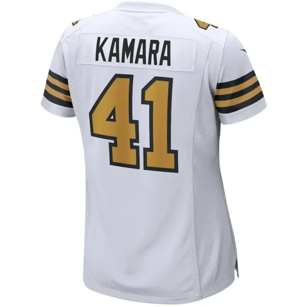 Alvin kamara new orleans saints nike womens alternate game player jersey White L