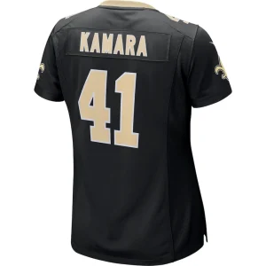 Alvin kamara new orleans saints nike womens game jersey Black L