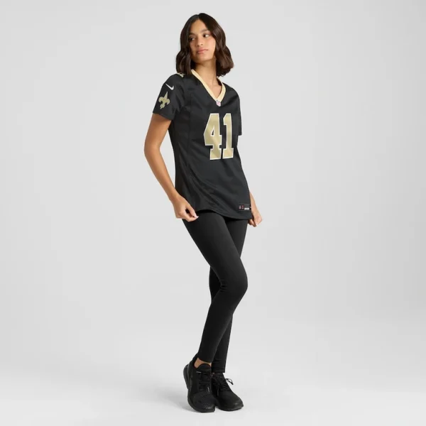 Alvin kamara new orleans saints nike womens game jersey Black XL
