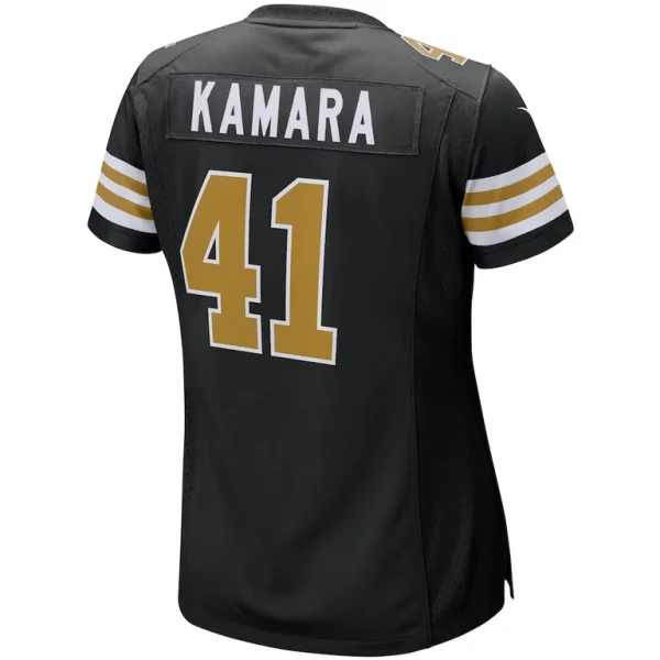 Alvin kamara new orleans saints nike womens player jersey Black L