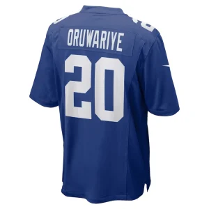 Amani oruwariye new york giants nike game jersey Royal L
