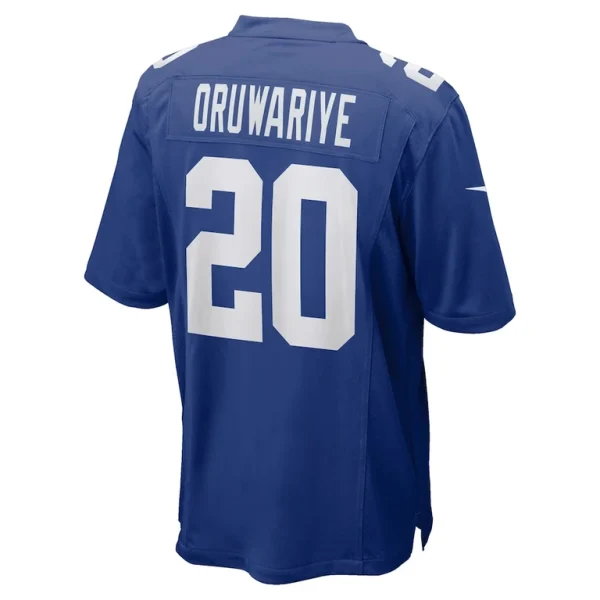 Amani oruwariye new york giants nike game jersey Royal L