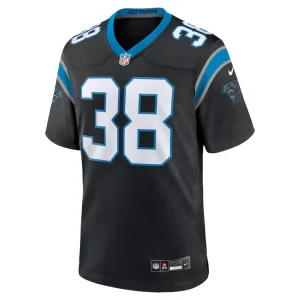 Amare barno carolina panthers nike game jersey Black M