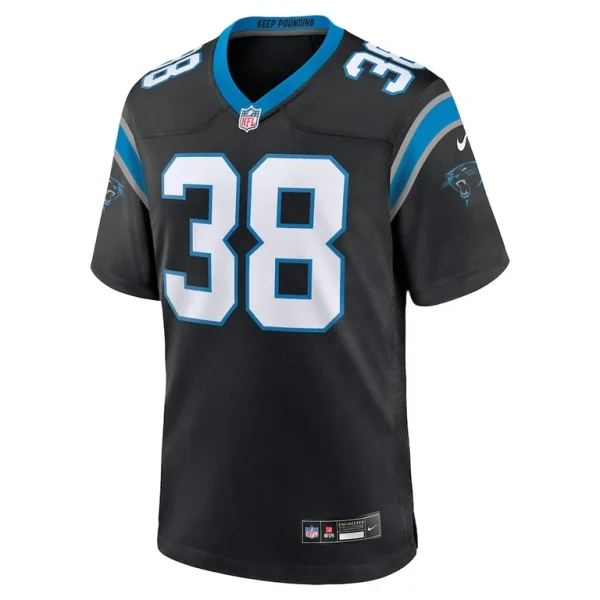 Amare barno carolina panthers nike game jersey Black M