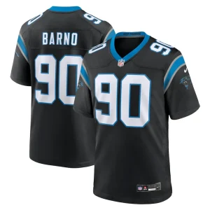 Amare barno carolina panthers nike team game jersey Black
