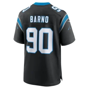 Amare barno carolina panthers nike team game jersey Black L