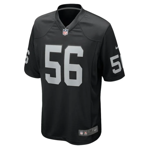 Amari burney las vegas raiders nike team game jersey Black M