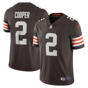 Amari cooper cleveland browns nike mens vapor limited jersey Brown