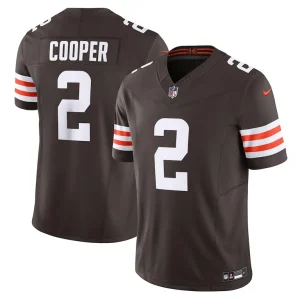 Amari cooper cleveland browns nike vapor f.u.s.e. limited jersey Brown