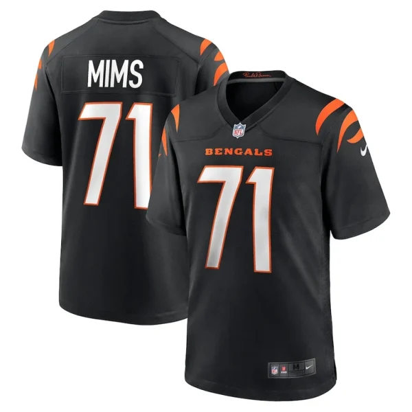 Amarius mims cincinnati bengals nike player game jersey Black