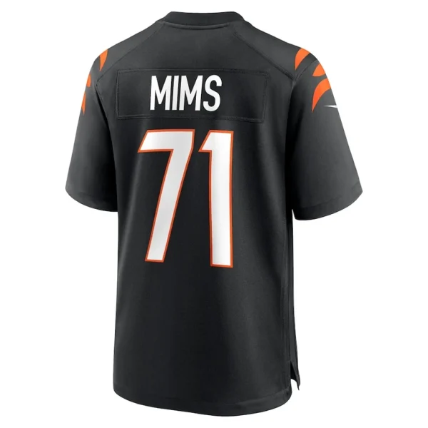 Amarius mims cincinnati bengals nike player game jersey Black L