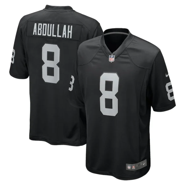 Ameer abdullah las vegas raiders nike team game jersey Black
