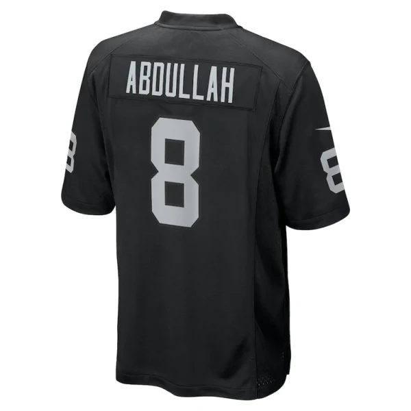 Ameer abdullah las vegas raiders nike team game jersey Black L