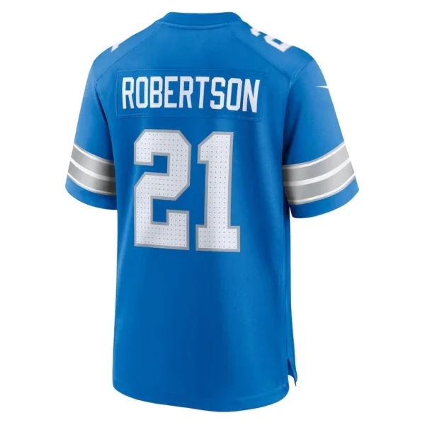 Amik robertson detroit lions nike game jersey Blue L