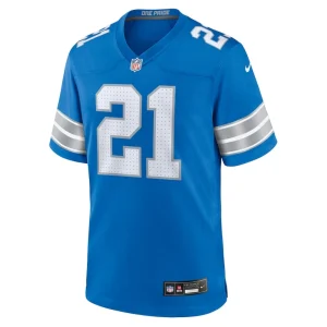Amik robertson detroit lions nike game jersey Blue M