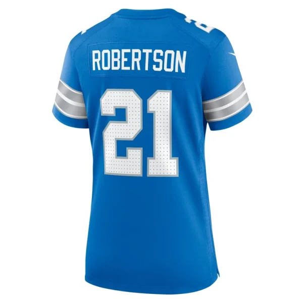 Amik robertson detroit lions nike womens team game jersey Blue L