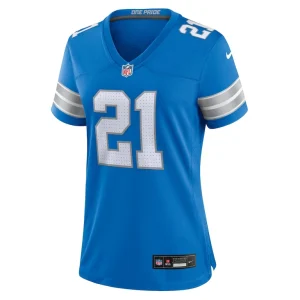 Amik robertson detroit lions nike womens team game jersey Blue M