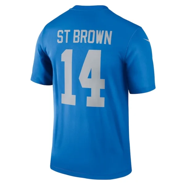 Amon ra st. brown detroit lions nike alternate legend player performance top Blue L