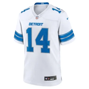 Amon ra st. brown detroit lions nike game jersey White M