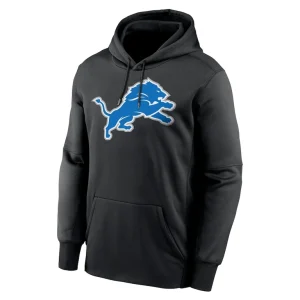 Amon ra st. brown detroit lions nike player name number performance pullover hoodie Black M