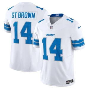 Amon ra st. brown detroit lions nike vapor f.u.s.e. limited jersey White