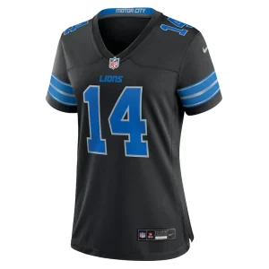 Amon ra st. brown detroit lions nike womens 2nd alternate game jersey Black M