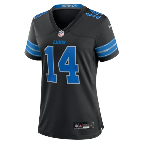 Amon ra st. brown detroit lions nike womens 2nd alternate game jersey Black M
