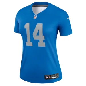 Amon ra st. brown detroit lions nike womens alternate legend player performance top Blue M