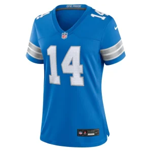 Amon ra st. brown detroit lions nike womens team game jersey Blue M