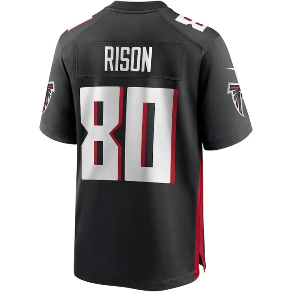 Andre rison atlanta falcons nike game retired player jersey Black L