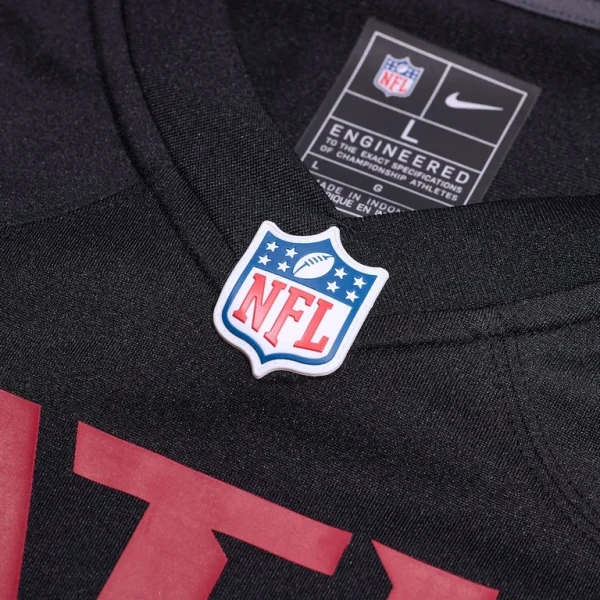 Andre rison atlanta falcons nike game retired player jersey Black XL