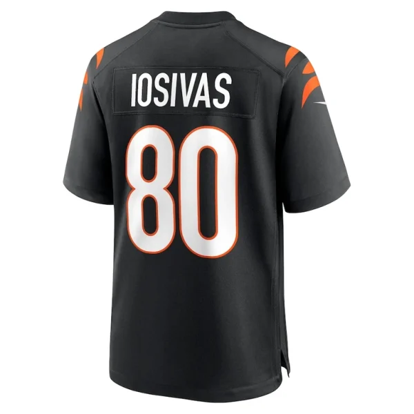Andrei iosivas cincinnati bengals nike team game jersey Black L