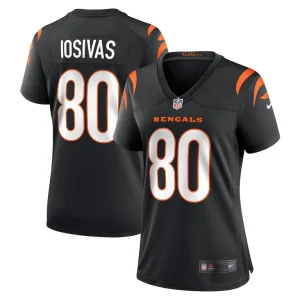 Andrei iosivas cincinnati bengals nike womens team game jersey Black