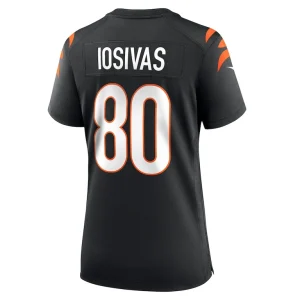 Andrei iosivas cincinnati bengals nike womens team game jersey Black L