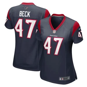 Andrew beck houston texans nike womens team game jersey Navy