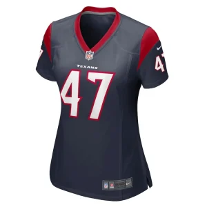 Andrew beck houston texans nike womens team game jersey Navy M
