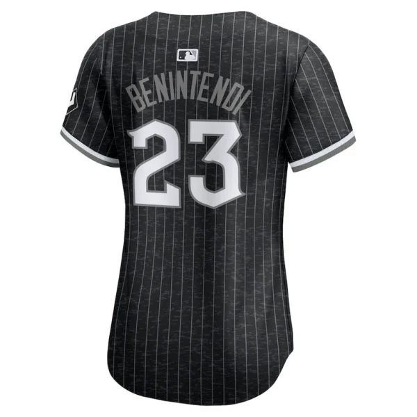 Andrew benintendi chicago white sox nike womens city connect limited jersey Black L