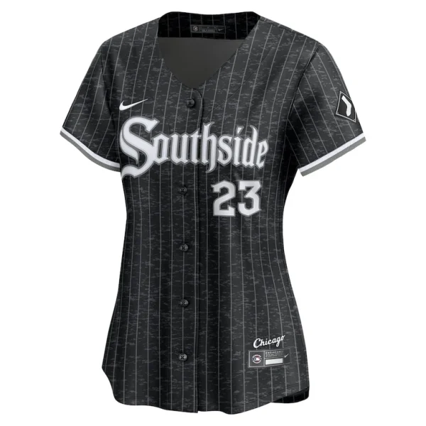 Andrew benintendi chicago white sox nike womens city connect limited jersey Black M