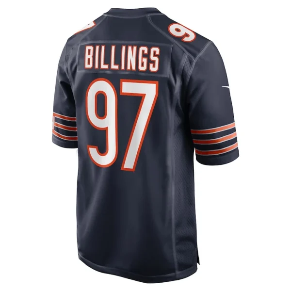 Andrew billings chicago bears nike game jersey Navy L