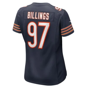 Andrew billings chicago bears nike womens game jersey Navy L