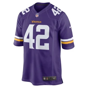 Andrew depaola minnesota vikings nike game jersey Purple M