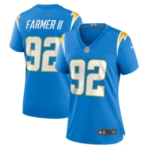 Andrew farmer los angeles chargers nike womens team game jersey Powder blue