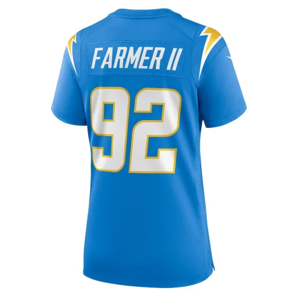 Andrew farmer los angeles chargers nike womens team game jersey Powder blue L