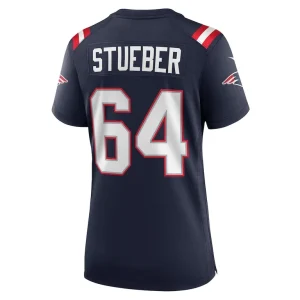 Andrew stueber new england patriots nike womens game player jersey Navy L