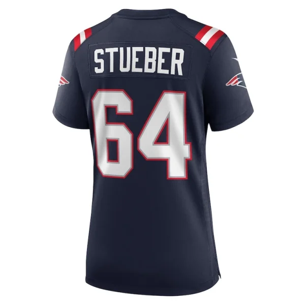 Andrew stueber new england patriots nike womens game player jersey Navy L
