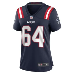 Andrew stueber new england patriots nike womens game player jersey Navy M