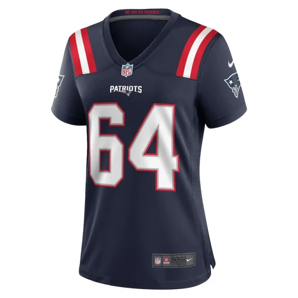 Andrew stueber new england patriots nike womens game player jersey Navy M